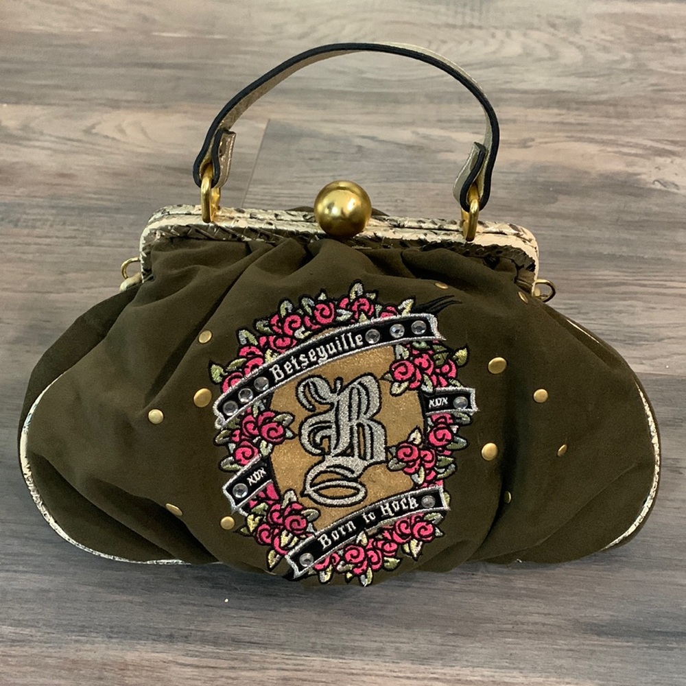 Vintage Betsey Johnson Fabric bag